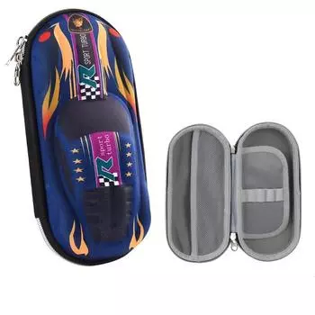 3D гоночный автомобиль пеналы мультфильмы школьный пенал для детей канцелярская коробка пластиковый пенал для ручек EVA мальчик милый пенал подарки