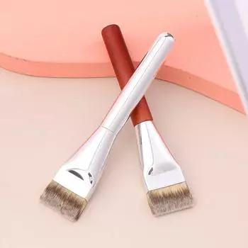 3D густая кисть для тональной основы, кисть в форме топора для контура лица, плоская кисть для контура, крем для растушевки, кисти для макияжа коричневый