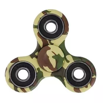 3d Hand Finger Spinner Edc Focus Stress Relieve Game Green Toy