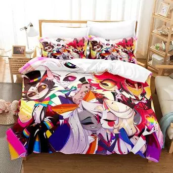 3D Hell Inn Постельное белье Пододеяльник с наволочкой Twin Full Queen King Постельное белье Постельное белье AU single 140x210