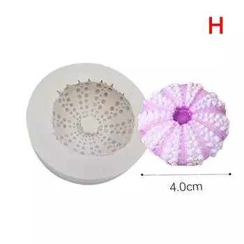 3D хвост русалки ракушка морская звезда силиконовая форма помадка торт декор форма для выпечки