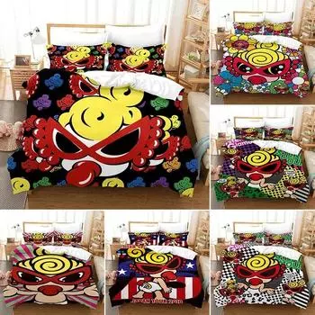 3D Hysteric-Mini Duvet Cover with Pillow Cover Bedding Set Single Double Twin Full Queen King Size Bed Set for Bedroom Decor 70x133cm 2pcs