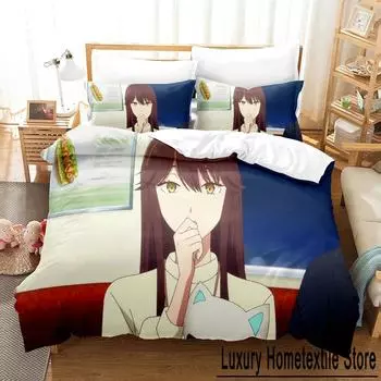 3D Ice Attribute Men And Cool Female Coll Bedding Sets Duvet Cover Set With Pillowcase Twin Full Queen King Bedclothes Bed Linen EU Single 135x200cm