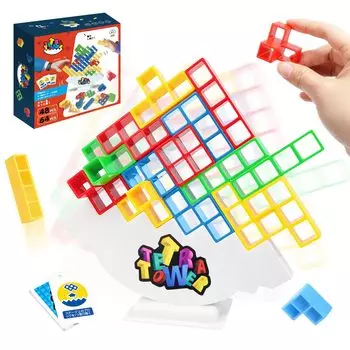 3D игра для вечеринки Shape Cube Competitive японская инструкция сумка для хранения 64 шт игрушка, блок, игра, семья, смешивание, игра, в комплекте, в комплекте,