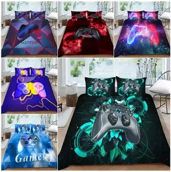 3D игра мышь комплект постельного белья наволочка пододеяльник комплект постельного белья пододеяльник полный размер односпальная/двуспальная кровать украшение дома Baby 100x135cm
