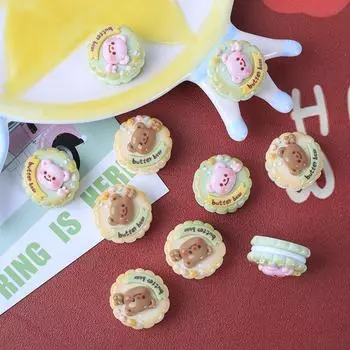 3D-игрушка из еды, печенья, крема, клея, чехол для телефона и аксессуары из смолы для заколок и обуви