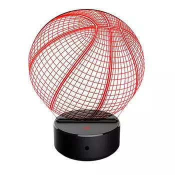 3D иллюзия светодиодный ночник 3D визуальный светодиодный ночник романтический подарок на день рождения Рождественский подарок 3D ночь Small