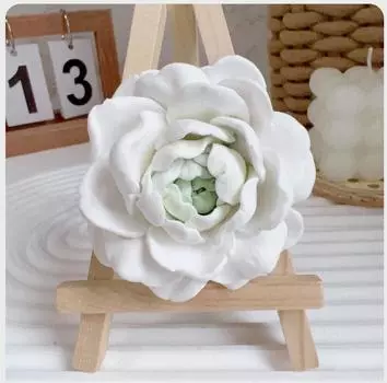 3D Jasmine Flower Cake Molds Silicone Soft Fondant Baking Tools for DIY Resin Art Ornament Aroma Crafting