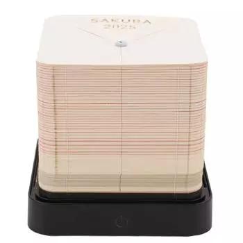 3D-календарь, блокнот для заметок 2025 DIY Tree House 3D Art Notepad Tear Away Sculpture Paper Craft Calendar розовый