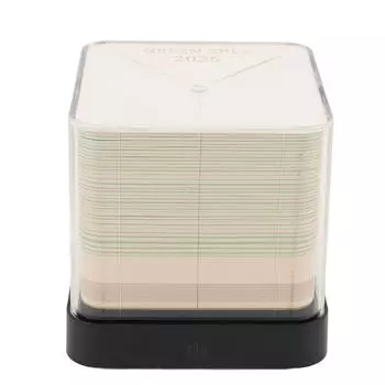 3D-календарь, блокнот для заметок 2025 DIY Tree House 3D Art Notepad Tear Away Sculpture Paper Craft Calendar зелёный