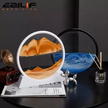 3D картина зыбучим песком офисный стол гостиная винный шкаф украшение новоселье подарок на день рождения креативная декомпрессия песочные часы