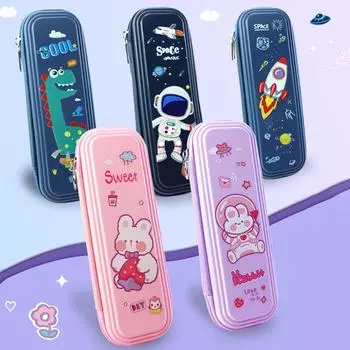 3D Kawaii пенал EVA большой емкости водонепроницаемый легкий пенал для школьных принадлежностей канцелярская сумка