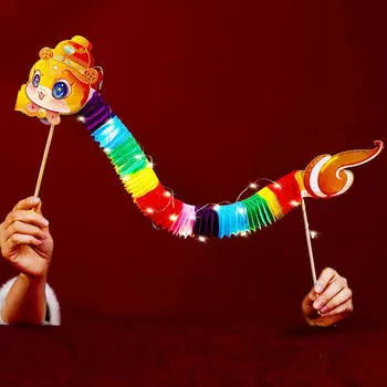 3D Китайский Год Бумажная Гирлянда Украшение Праздничное Украшение Snake