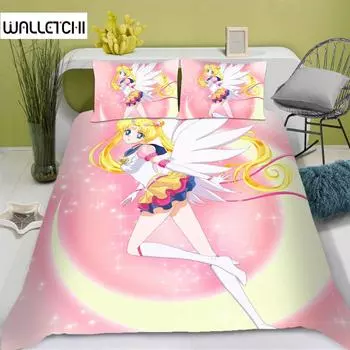 3D комплект из 3 предметов 1 пододеяльник 3D детский комплект постельного белья 100% полиэстер пододеяльник подходит для детей и взрослых Главная 135x200m