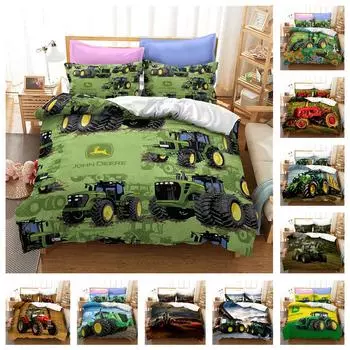 3D комплект постельного белья для внедорожников, роскошное пуховое одеяло и наволочка для спальни, 2/3 кусочка ткани из микрофибры для украшения дома в комнатах мальчиков Baby 100x135cm