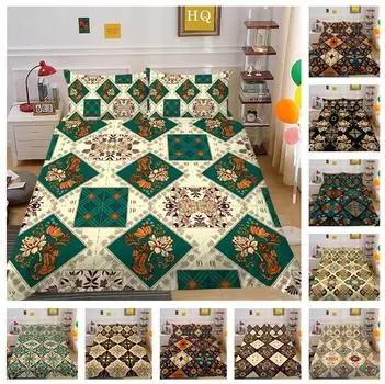 3D комплект постельного белья в индийском стиле с рисунком пейсли, одеяло и наволочка с принтом, 2/3 шт., очень большое украшение для дома в австралийском стиле Baby 100x135cm