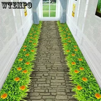 3D Коврик для гостиной Ковер Спальня Полная кровать Прикроватный коврик для ползания Журнальный столик Коврик для входной двери 80*120cm