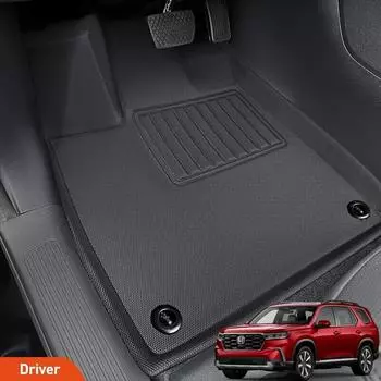 3D коврики для пола 2025 2025 Honda Pilot Premium всепогодные коврики для багажника подходят для Sport/Touring/Elite/TrailSport/EX-L