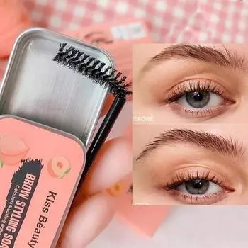 3D крем для укладки бровей, водостойкий, быстросохнущий макияж, мыло для скульптуры бровей, натуральная помада для бровей, гель-воск, косметика 10g