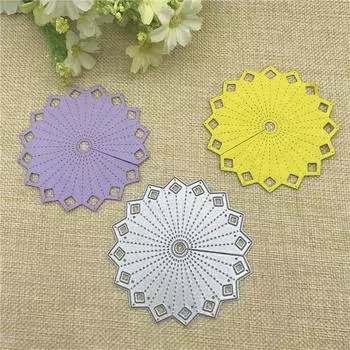 3D крючок для высечки цветов, металлические трафареты для DIY, скрапбукинга/фотоальбома, декоративное тиснение, сделай сам серебряный