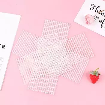 3D круглые жемчужные наклейки для глаз и лица, аксессуары для наклеек, кремнеземные жемчужные наклейки, декор 3mm белый