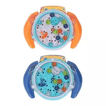 3D лабиринт головоломка шестерня интерактивная головоломка родитель ребенок игра мелкая моторика мраморный лабиринт мяч pu Blue