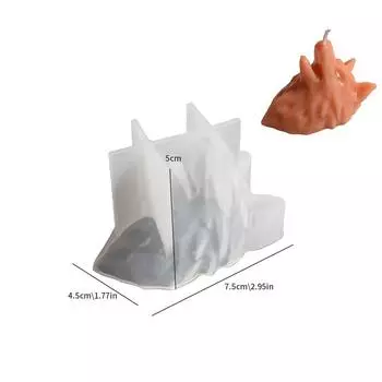 3D Лев, голова волка, шимпанзе, любовь, свеча, силиконовая форма, сделай сам, резная поверхность, ароматерапия, гипс, украшение для дома, силиконовая форма