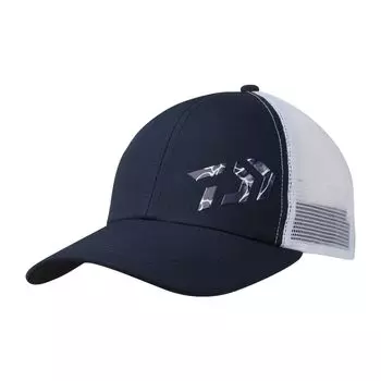 3D Logo Half Mesh Cap Navy White Free [DAIWA] 24DC-6624