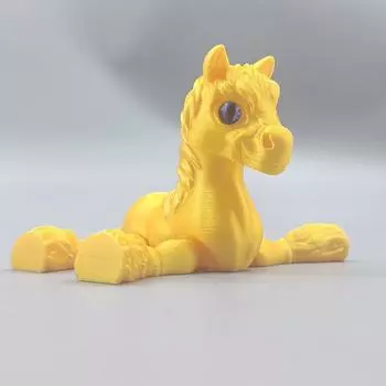 3D Лошадь Шарнирная Лошадь 3D Печатная Лошадь Гибкая Игрушка Для Фестиваля Домашнее Украшение Украшения для Руководительского Стола