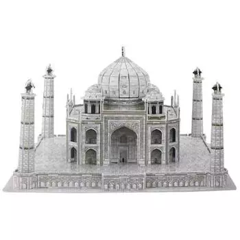 3D Magic Puzzle Я делаю всемирно известную серию зданий Тадж-Махал, бумажный блок, Корея, 3D-пазл