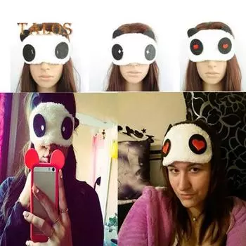 3D маска для глаз с мягкой подкладкой для сна, путешествия, отдыха, отдыха, сна, с повязкой на глаза 7