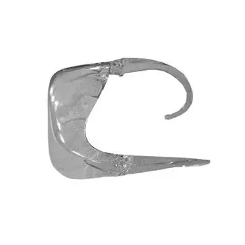 3D-маска для лица, прозрачная, многоразовая, противотуманная, для офиса, магазина, дышащая, полиэтиленовая, пластиковая, для лица