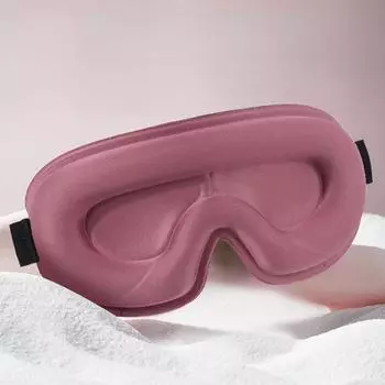 3D маска для сна, блокирующая легкая повязка для сна, маска для сна, маска для сна с повязкой на глаза, для сна, для отдыха, расслабляющая маска Slaapmask чёрный