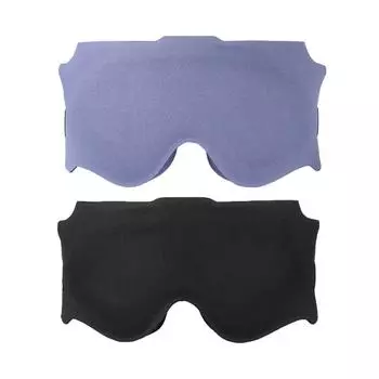 3D маска для сна, блокирующая свет, маска для сна для глаз, мягкая маска для сна, для путешествий, ночная дышащая маска для сна фиолетовый