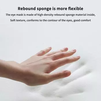3D маска для сна повязка на глаза помощь во сне мягкая пена с эффектом памяти маска для сна для путешествий затемнение свет маска для сна крышка для глаз