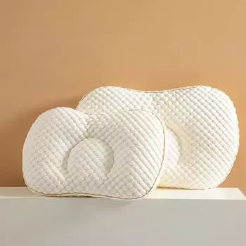 3D массажные частицы подушка для шеи мягкие не сердечники трикотажные хлопковые подушки комфортная моющаяся поддержка шеи для сна на спине 30x50cm белый
