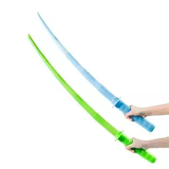 3D меч для взрослых, креативный декомпрессионный выдвижной меч, декомпрессионная игрушка, супер складной, забавный подарок для взрослых и подростков One Size синий