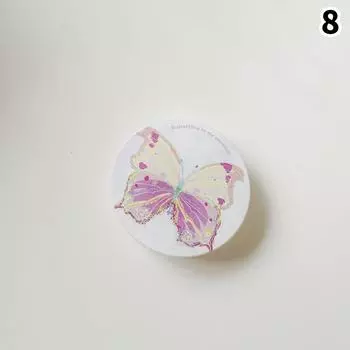 3D Мечтательная Бабочка Держатель Телефона Складная Настольная Подставка Милый Цветочный Выдвижной Ручка Для Мобильных Устройств Кронштейн Подушки Безопасности