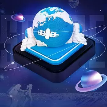 3D Memo Papel Esculpido Terra Lmpada Светодиодный календарь Меса, Кадерно-ду-Темпло-ду-Сеу, Музей культуры и творчества