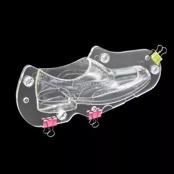 3D Men s Leather Shoe Chocolate Molds Transparent Baking Cake Decoration Mould Tools Diy Easy Release Clean Candy Making Mold