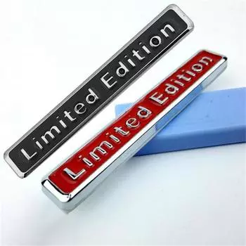 3D Metal Limited Edition Auto Car Sticker Badge Decal Мотоцикл Наклейки Эмблема чёрный