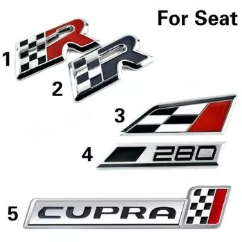 3D металлическая эмблема автомобиля, наклейка с логотипом для Seat leon ibiza Alhambra niva kalina Priora Granta largus vaz 2