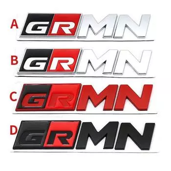3d металлическая наклейка на автомобиль grmn century logo наклейка для toyota hv yaris grmn century rz rc rs prius gr sport lexus harrier gr наклейка A