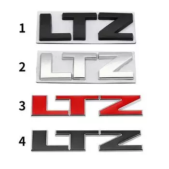3D металлическая наклейка на автомобиль LTZ, эмблема, значок, наклейки для Chevrolet Silverado Cruze Spark Aveo Orlando Malibu Sail Lacetti Captiva Epica 4