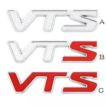 3D металлические наклейки для автомобиля, логотип VTS, эмблема, значок, наклейки на багажник для Citroen C2 C3 C4 C5 Berlingo Elysee Quatre Saxo C4L Xsara Picasso C