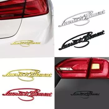 3D металлический логотип Laurin & Klement наклейка на задний багажник автомобиля эмблема значок для MK2 Kamiq Fabia Rapid Yaris Kodiaq Octavia Superb Scala чёрный