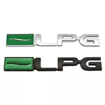 3D металлический логотип LPG для ремонта автомобиля, эмблема, наклейка на дверь, значок, наклейка для кузова автомобиля, стиль автомобиля для C-ruze Malibu чёрный