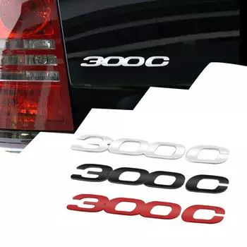 3D металлический сплав 300c значок с надписью автомобильный задний багажник эмблема наклейка украшение для Aspen Sebring Ypsilon автомобильные аксессуары