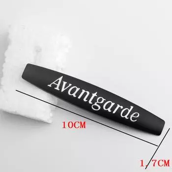 3d металлический значок на крыло автомобиля для B/enz W204 W205 W213 W211 W210 ML Grand Edition Avantgard эмблема логотип наклейки аксессуары чёрный