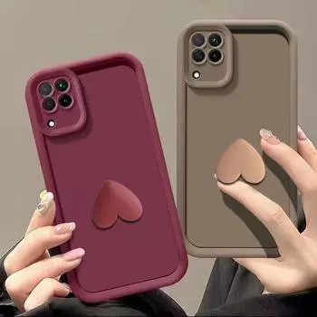 3D милый силиконовый чехол для Samsung Galaxy A12 A22 A23 S20 S21 S22 Plus S23 S24 FE S25 Ultra A56 A26 A55 A25 A54 A24 A53 чехол для телефона Candy TPU Samsung Galaxy S20 белый